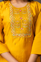 Resham Sequin Kurti Set