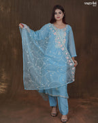 Nazira Threadwork Kurti Set