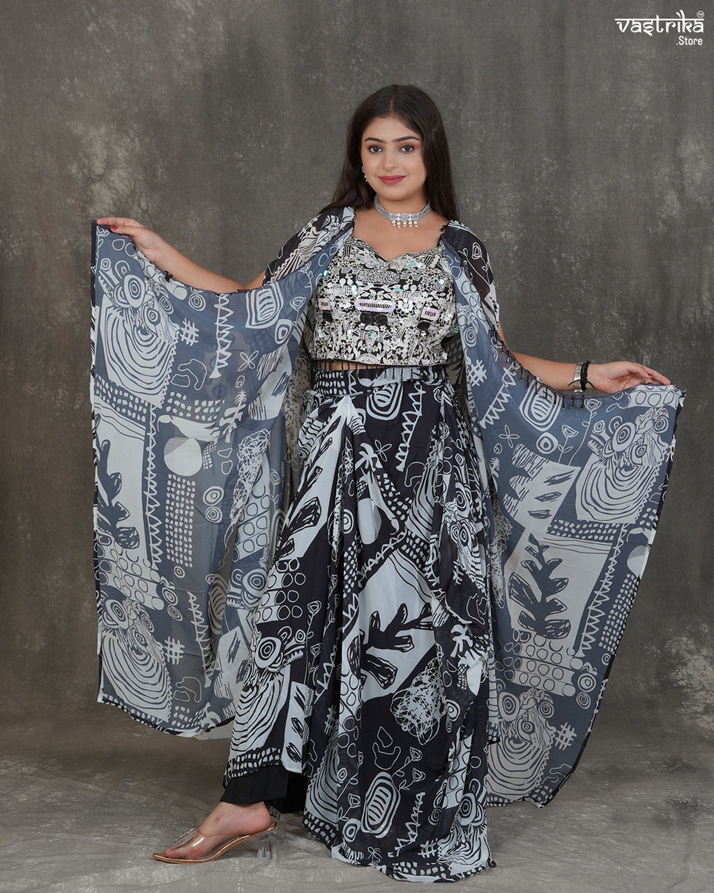Royal Fusion Dhoti Set