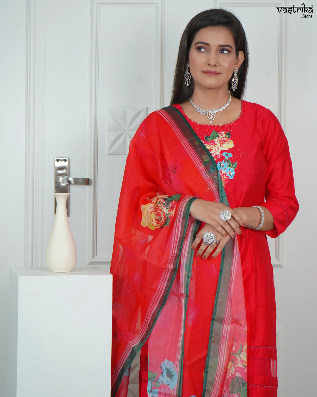 Elegant Handworked Kurti Set