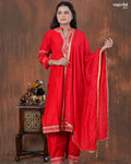 Silk Kurti Set