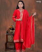 Silk Kurti Set