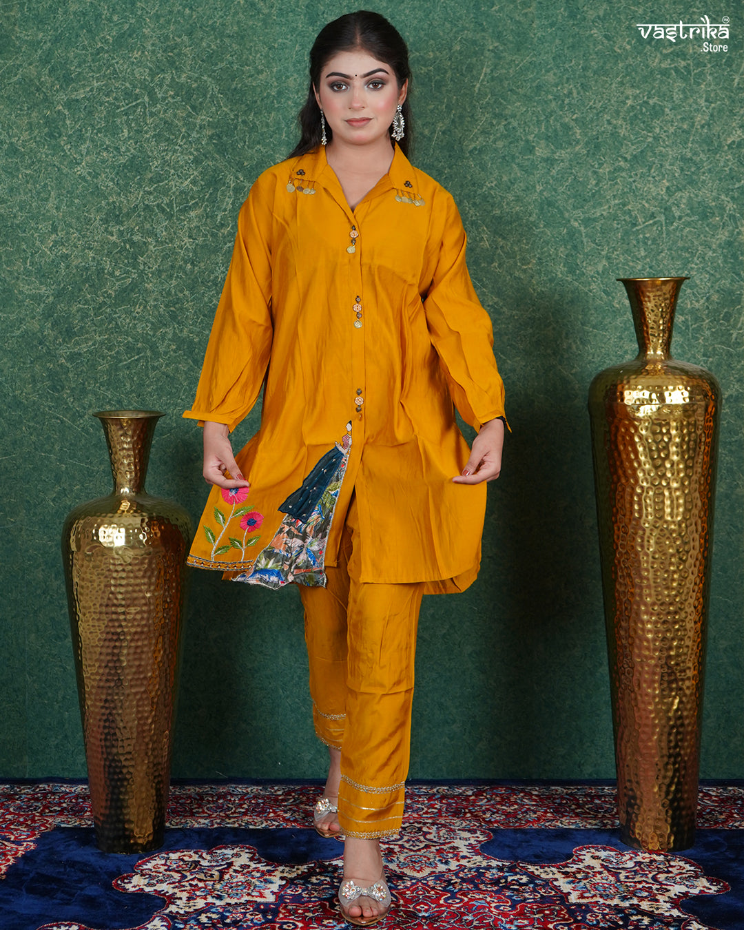Luxurious Nalki Work Coord Set