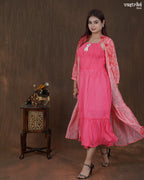 Elara Printed Frock Set