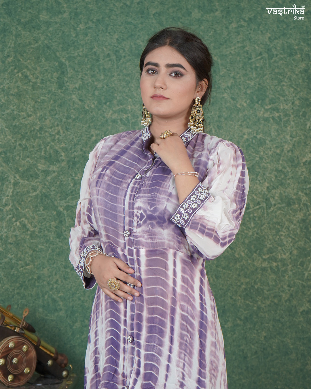 Shibori Print Coord Set
