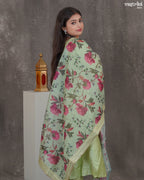 Border Bloom Frock Set