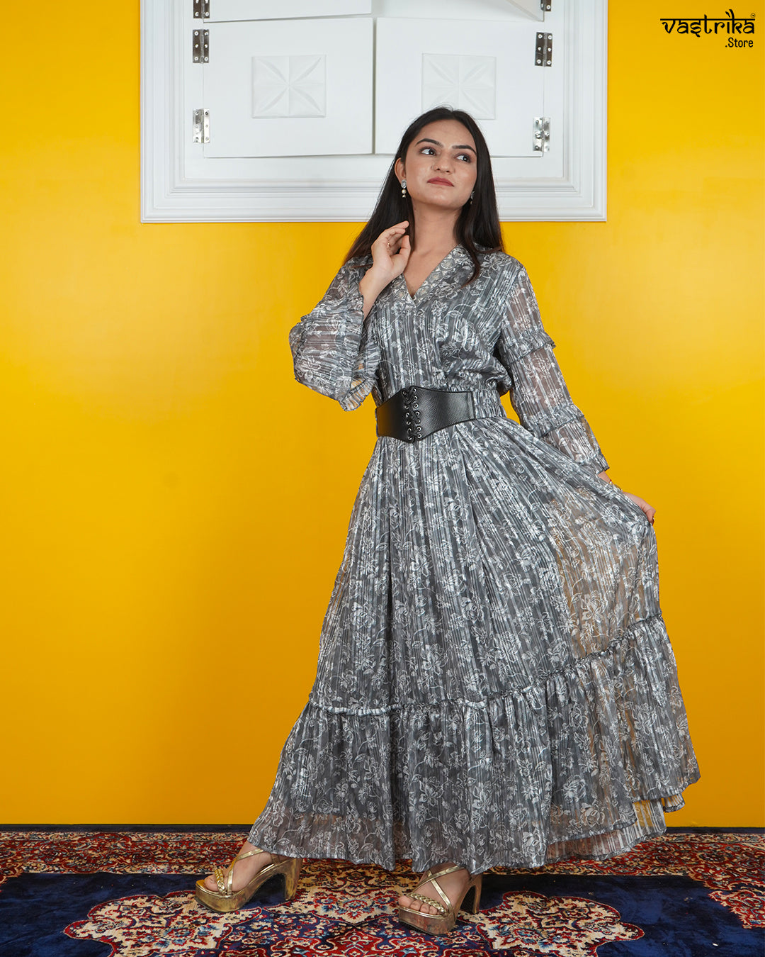 Organza One-Piece Frock Sets