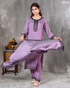 Silk Kurti Set