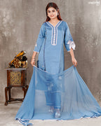Roman Silk Kurti Set
