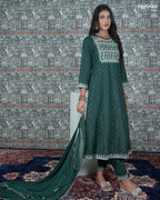 Resham Embroidered Kurti Set