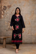 Resham Work V-Gala Kurti