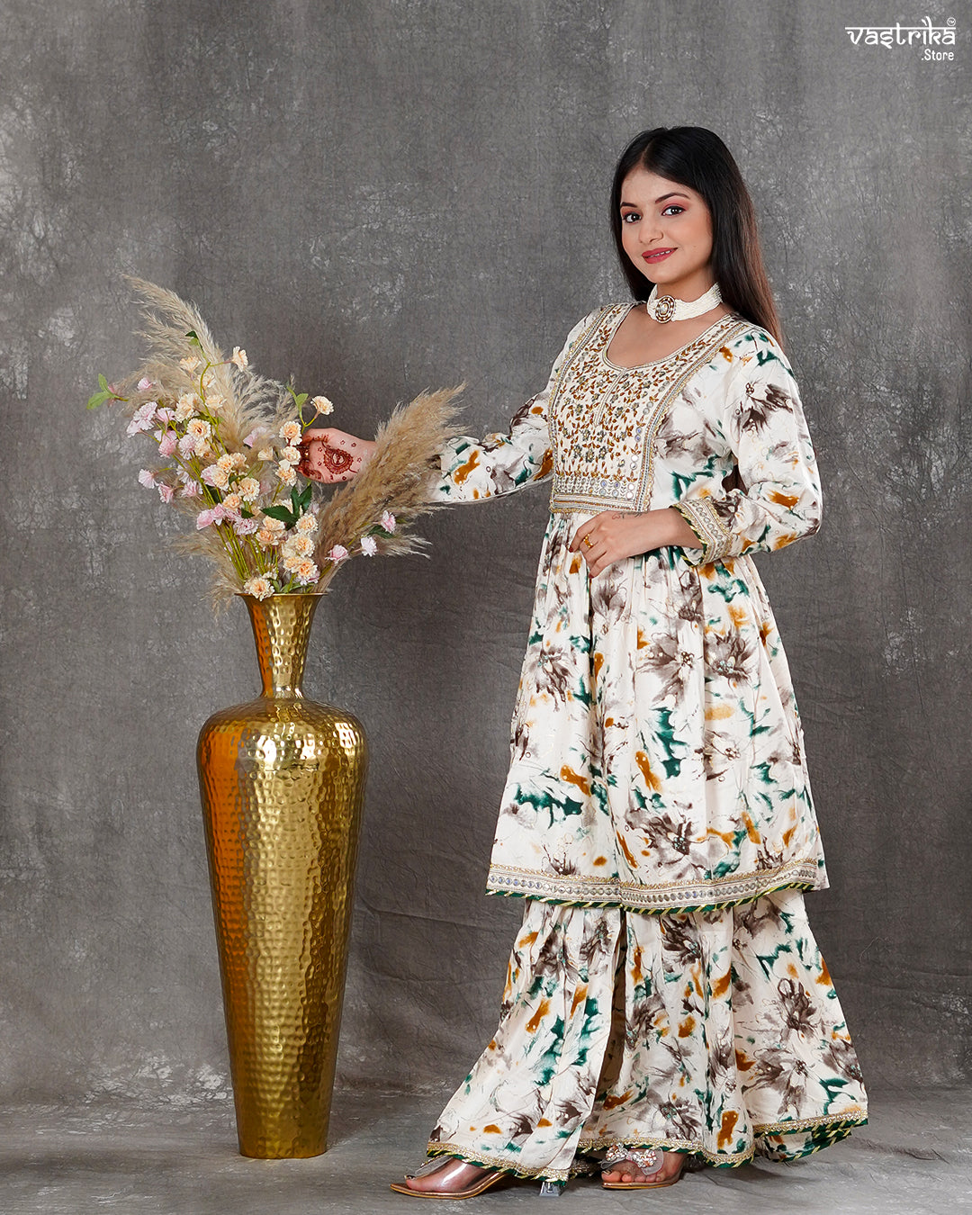 Ryon Cotton Kurti Set