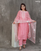 Zohra Threadwork Kurti Set