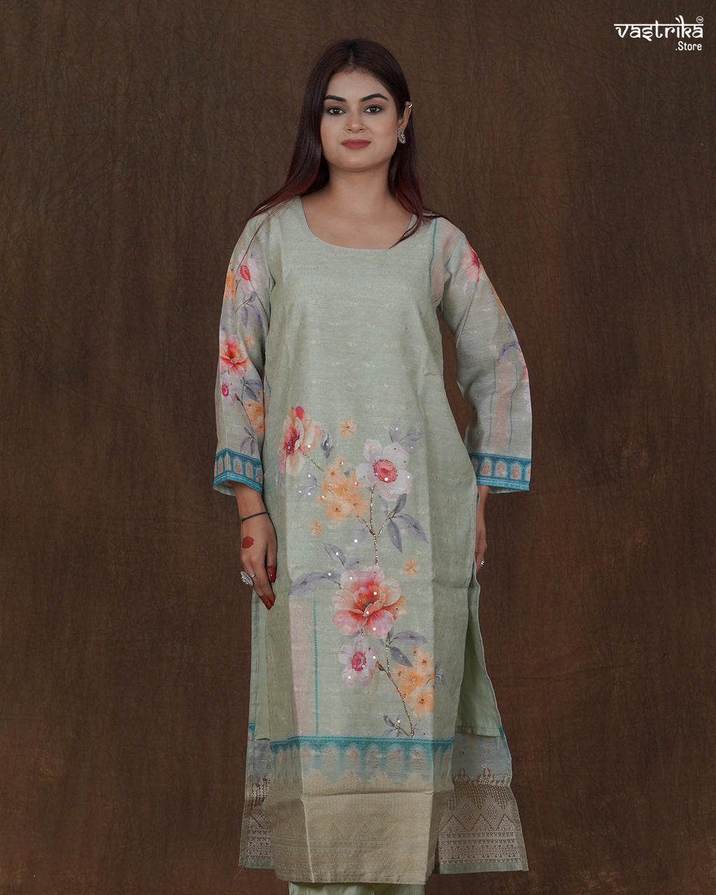 Saanvi Sequin Kurti Set
