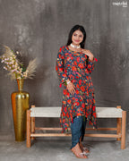 Maslin Silk Kurti Set