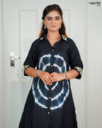 Black Masleen Coord Set