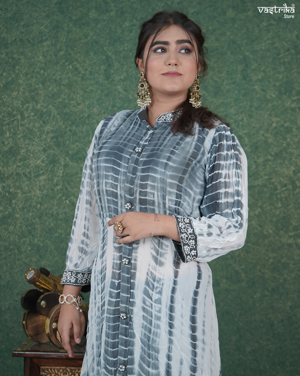 Shibori Print Coord Set