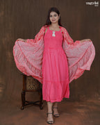 Elara Printed Frock Set