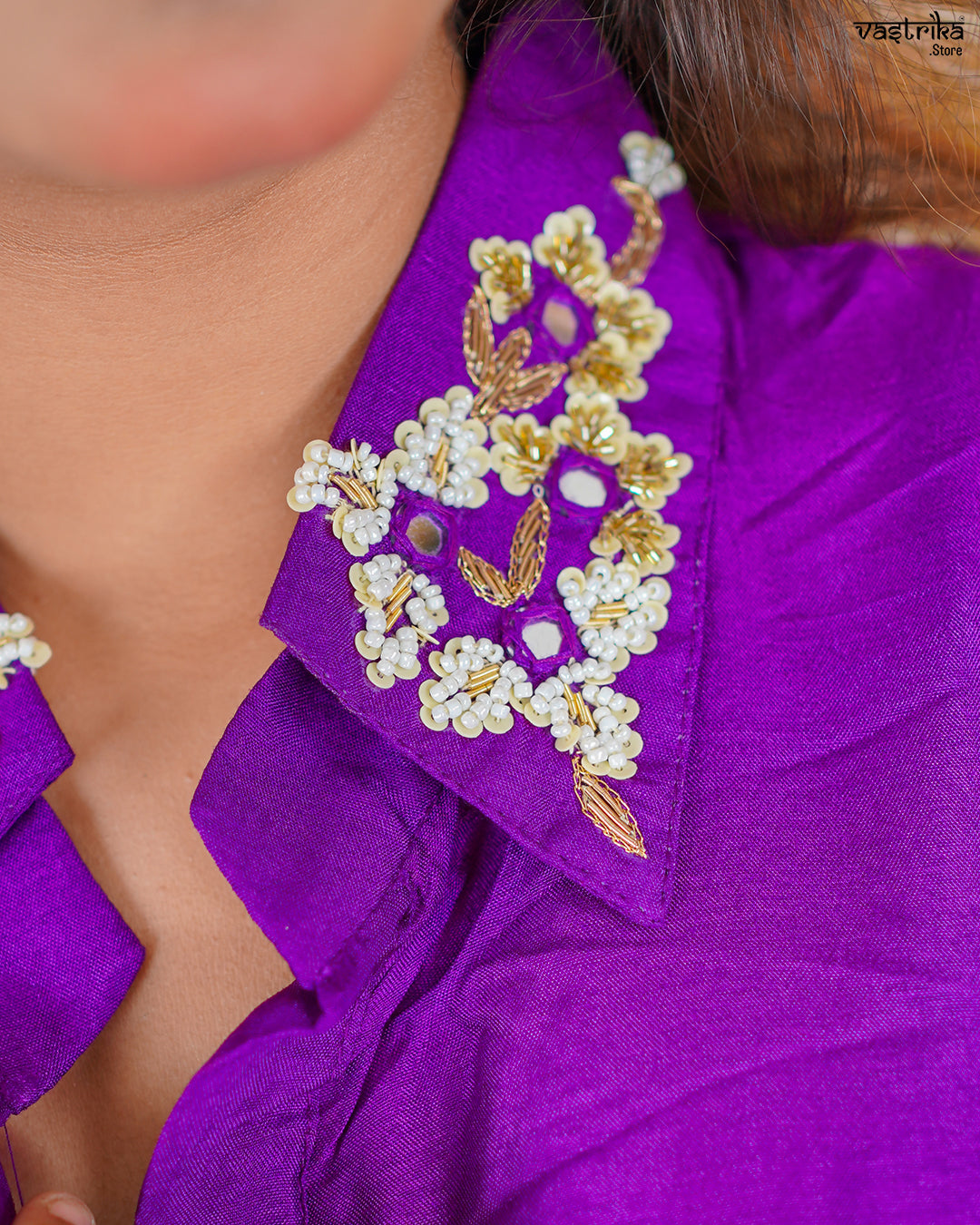 Purple Masleen Coord Set