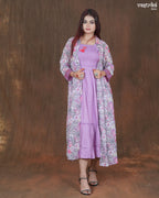 Amara Printed Frock Set