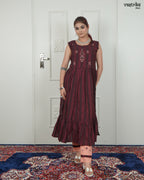 Contrast Charm Kurti Set