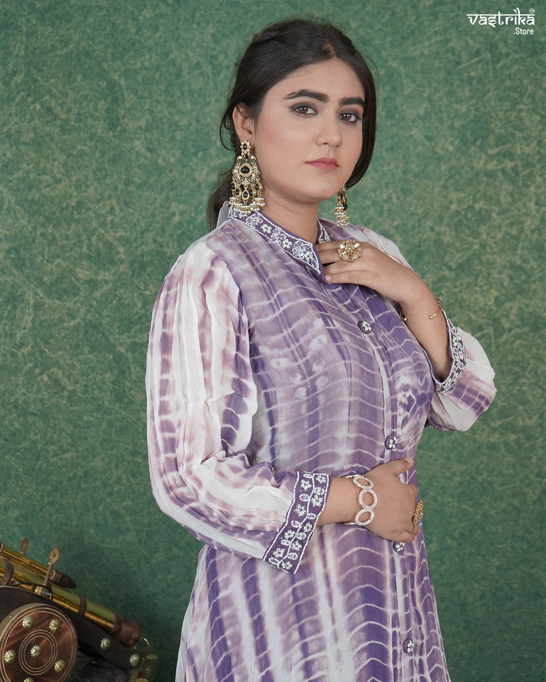 Shibori Print Coord Set