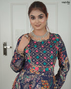 Straight Jari Work Kurti Set