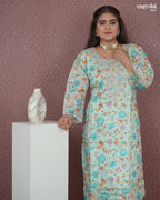 Subtle Shine Straight Kurti Set