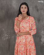 One-Piece Georgette Frock Set