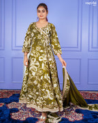 Mehndi Angrakha Gotta Pata Set