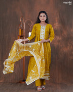 Roman Silk Frock Set