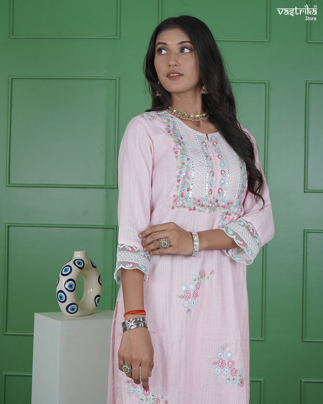 Banarasi Boota Kurti Set