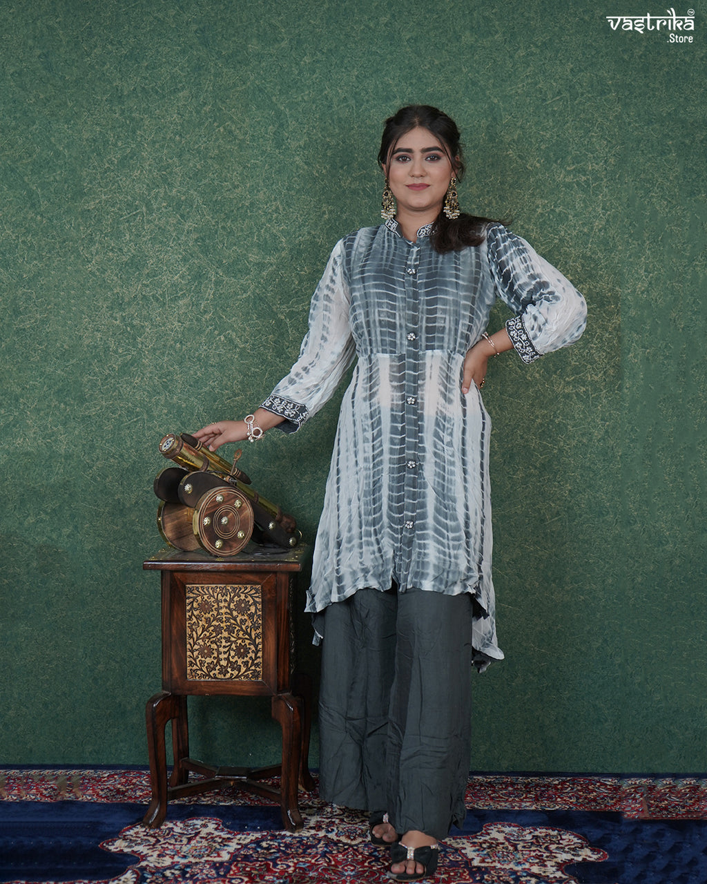 Shibori Print Coord Set