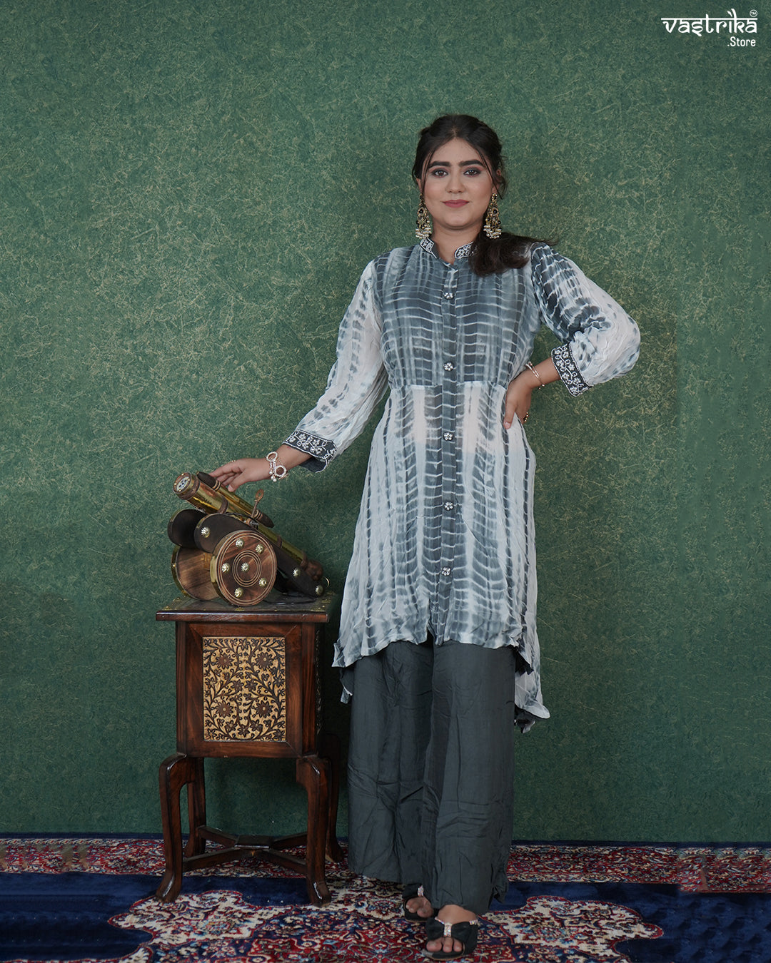Shibori Print Coord Set