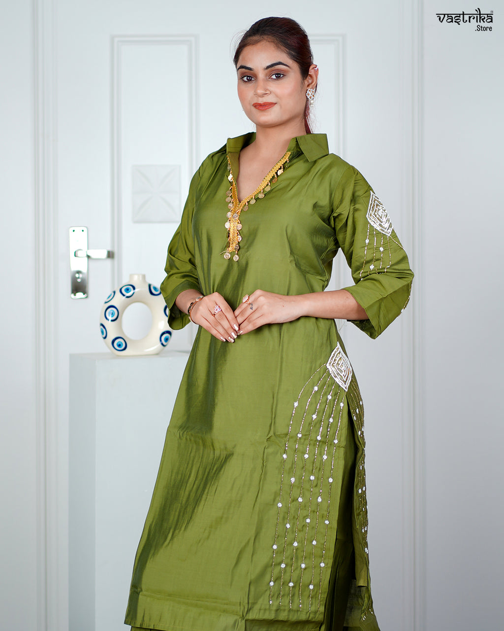 Mehndi Masleen Coord Set
