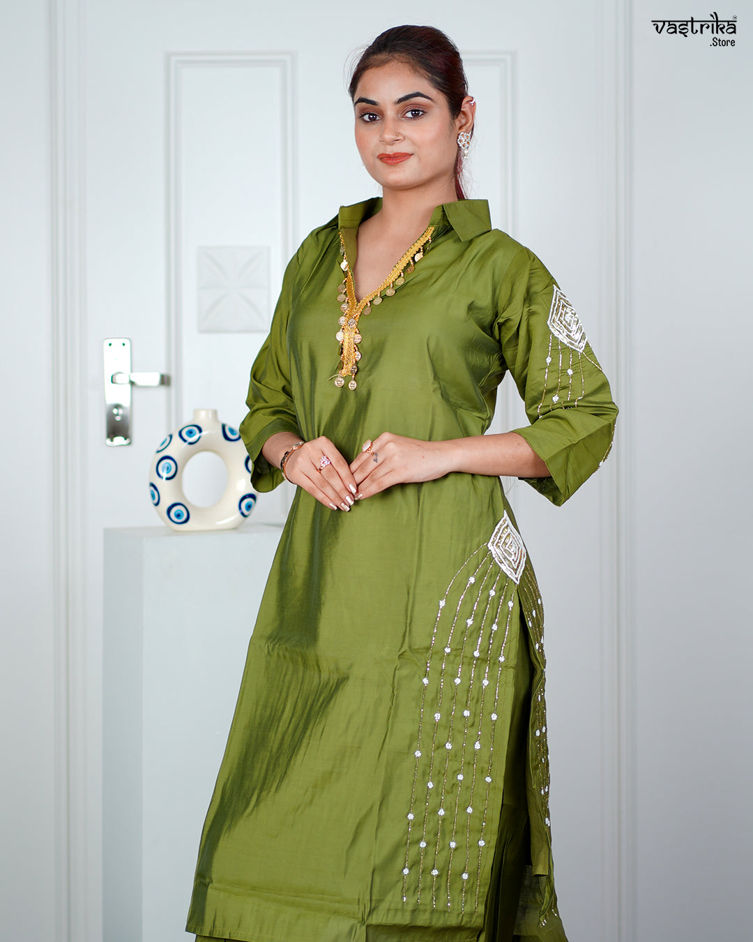 Mehndi Masleen Coord Set
