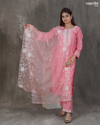 Zohra Threadwork Kurti Set
