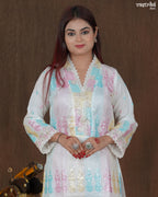 Riyana Sequin Jaal Kurti Set