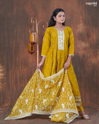 Roman Silk Frock Set