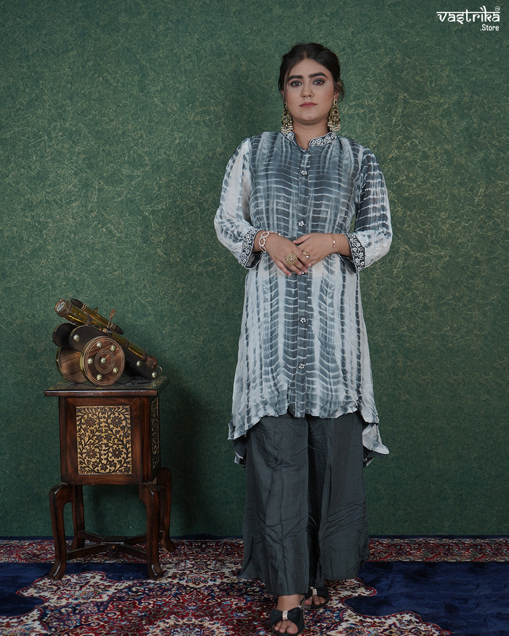 Shibori Print Coord Set