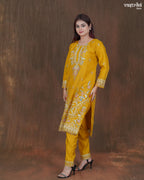 Zariya Handworked Jari Kurti Set