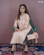 Hand-Embroidered Kurti Set