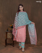 Meher Gath Kahdaai Kurti Set