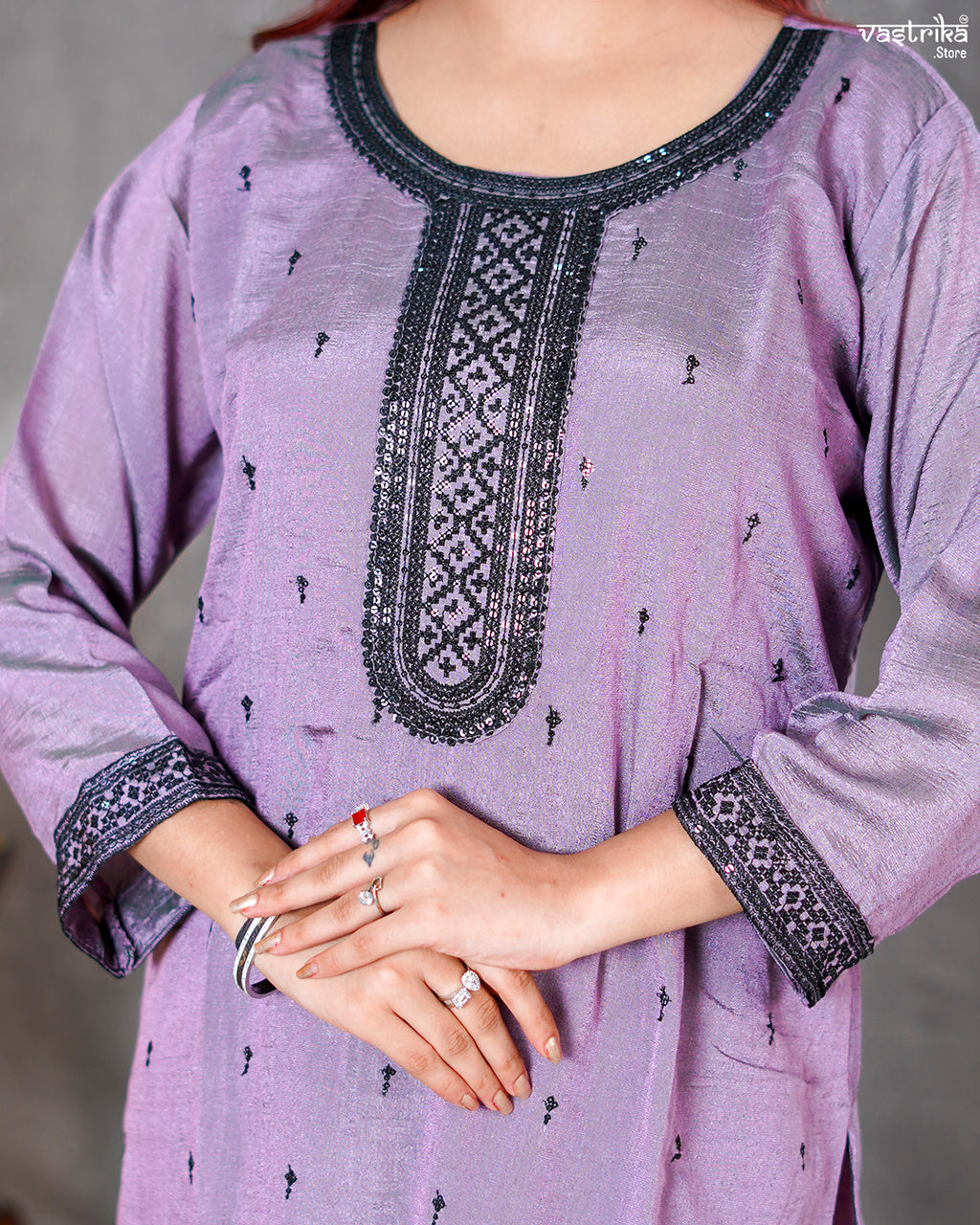 Silk Kurti Set