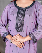 Silk Kurti Set