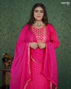 Resham & Thread Work Kurti Set