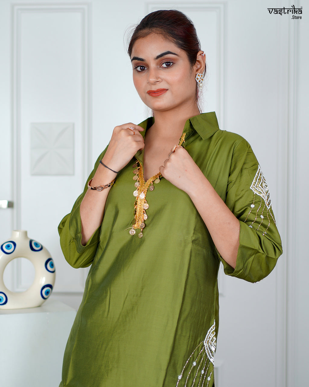 Mehndi Masleen Coord Set