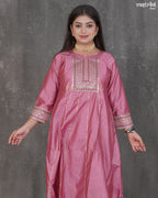 Thread Bloom Frock Set