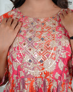Printed Jari Froack Set