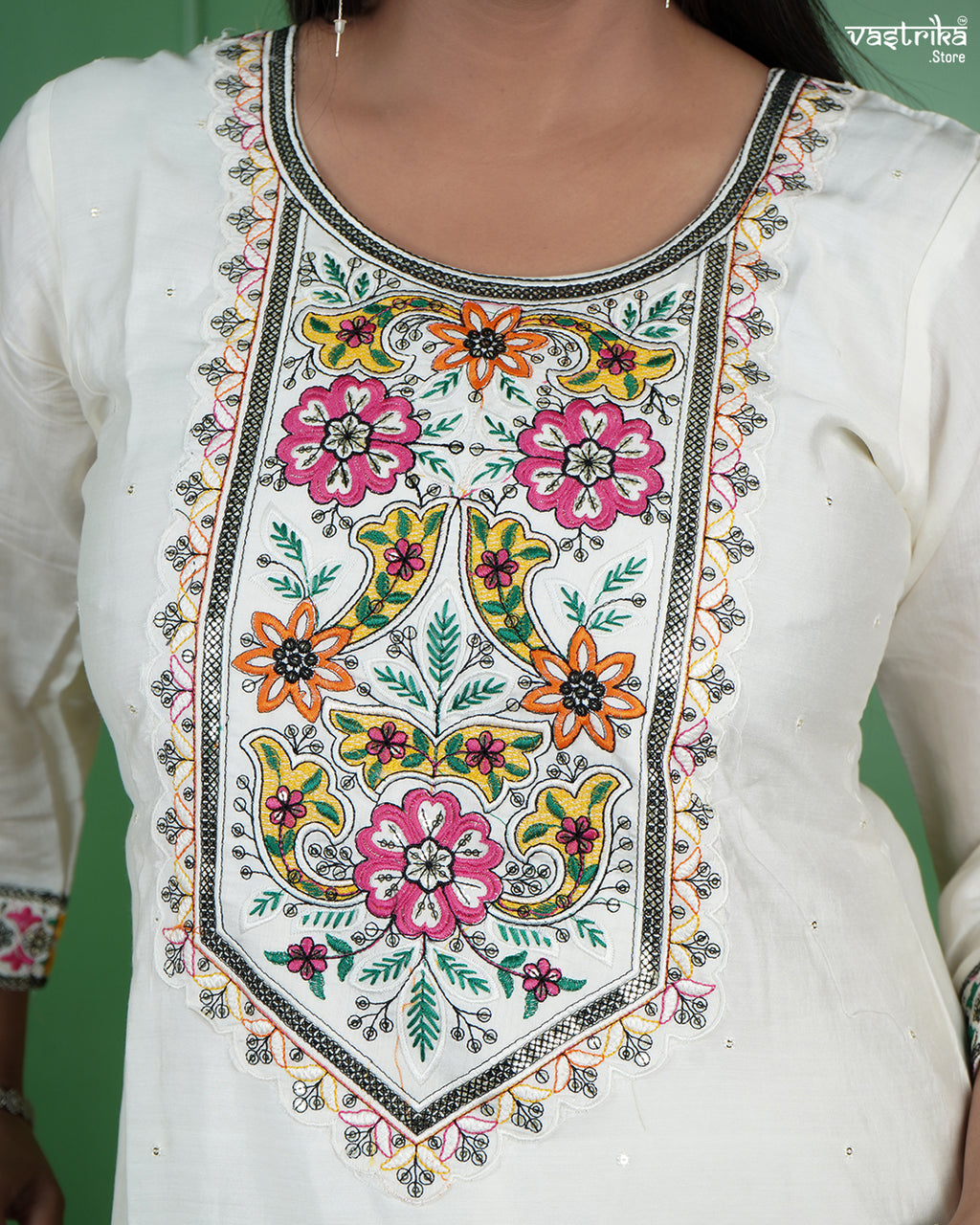 Elegant Jaipuri Kurti Set